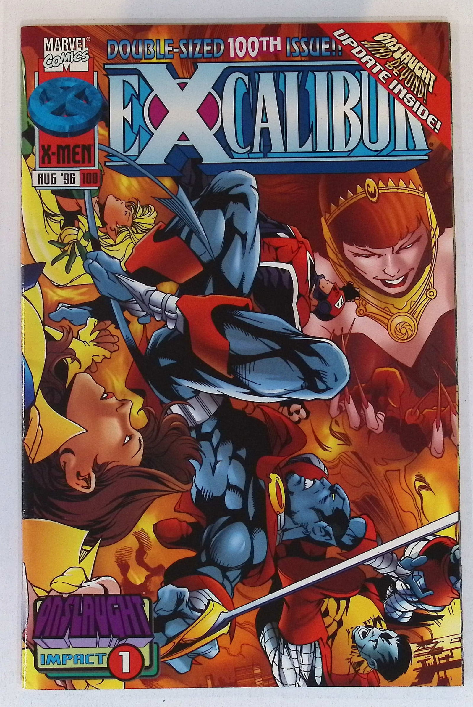 Excalibur Marvel Vintage Comic Book: Aug 1996 #100 See Photos (1 of 4)
