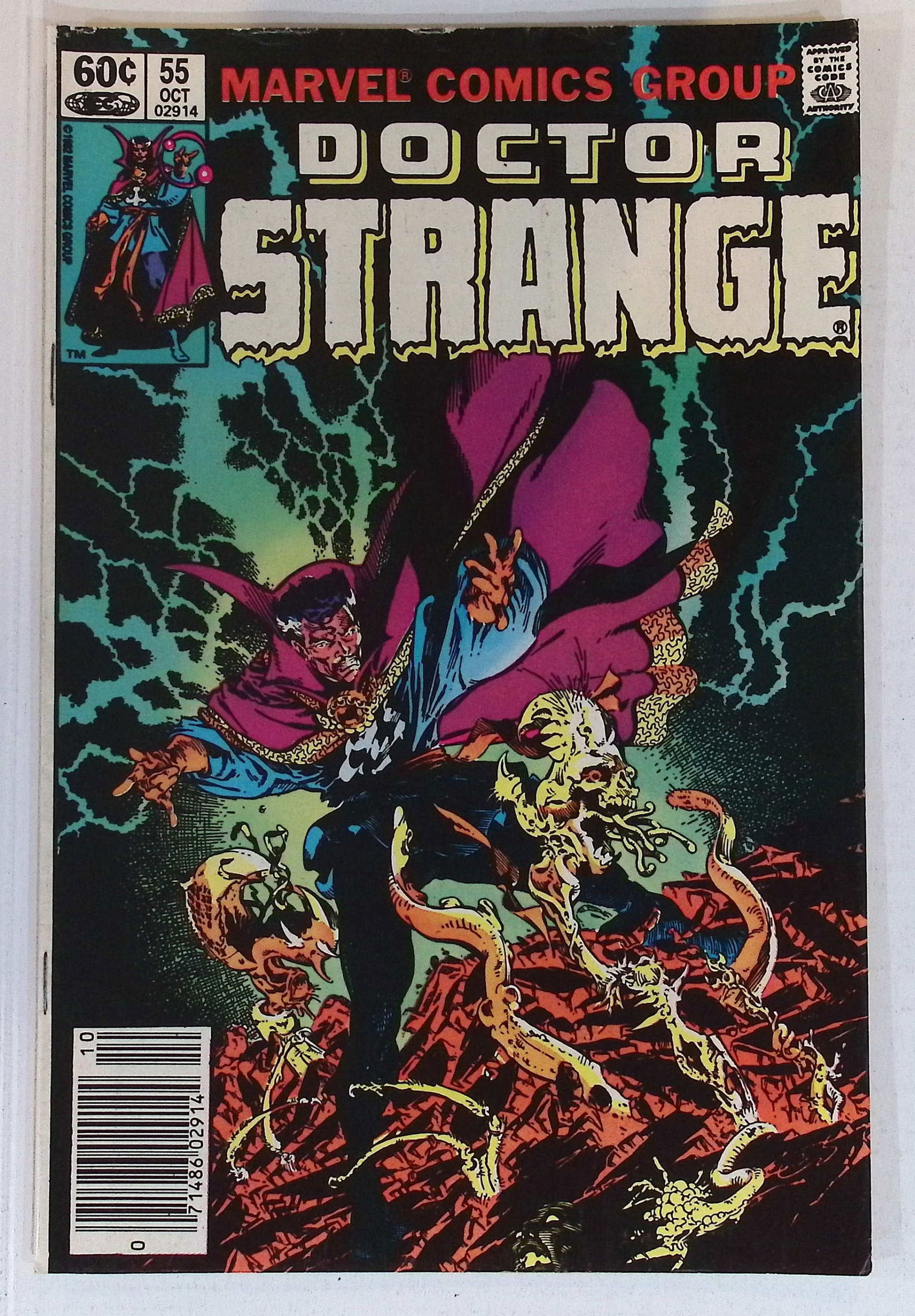 Doctor Strange Marvel Vintage Comic Book: Oct 1982 #55 See Photos (1 of 4)