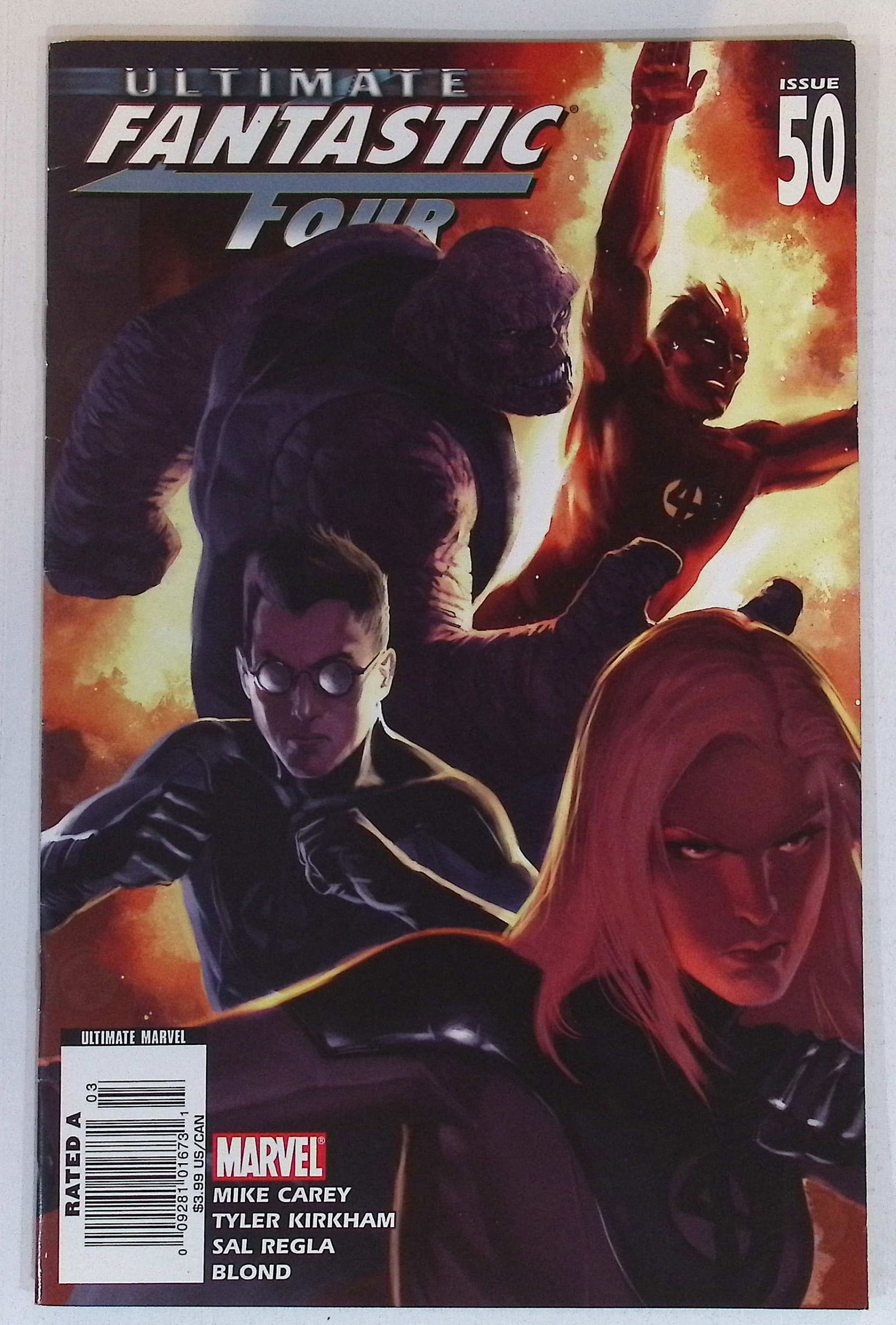 Ultimate Fantastic Fourt Marvel Vintage Comic Book: March 2008 #50 See Photos (1 of 4)