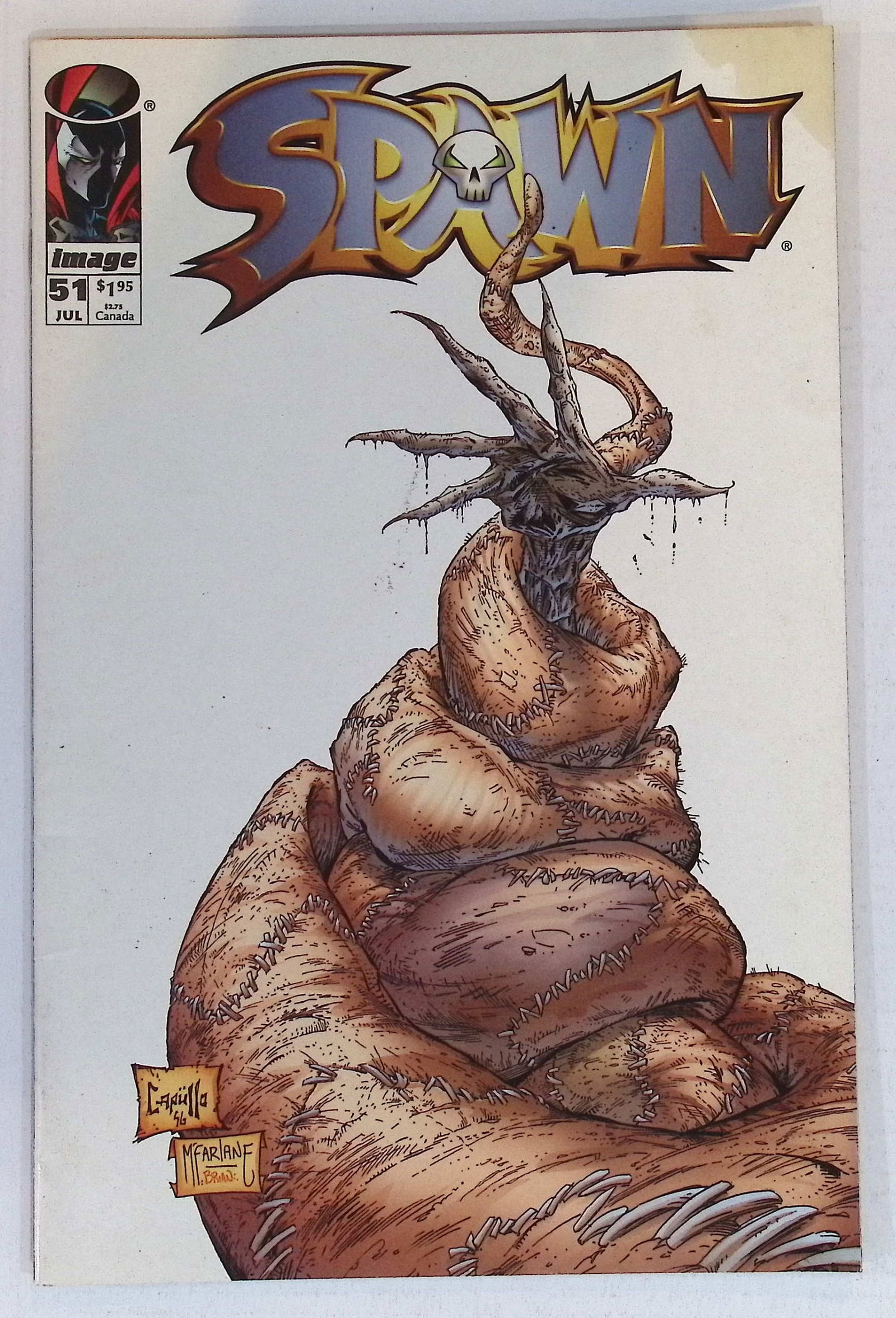 Spawn Image Vintage Comic Book: Aug 1996 #51 See Photos: All Comic Books come Bagged, Boarded, Shipping is a little more than baseball cards due to the cost of supplies, Super Heroes Collectibles, Auction Magazine Lots for Sale on Line, Valuable Comic Book