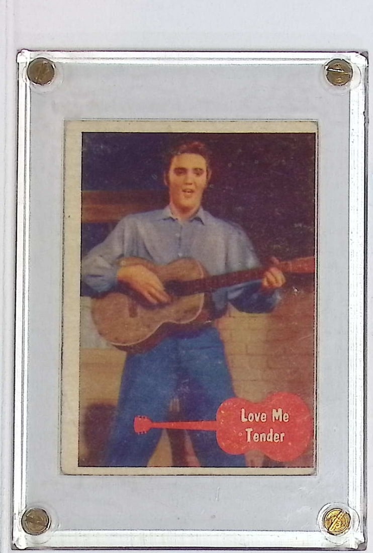 Elvis Presley Love Me Tender Card 1956 Topps Trading Card #4, See Photos (1 of 2)