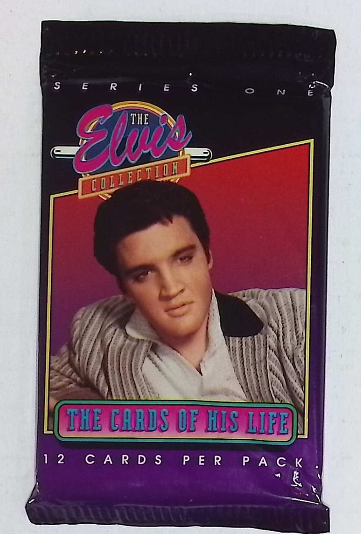 Elvis Presley 1992 River Group Sealed Pack of Trading Cards, Series 1, See Photos (1 of 2)