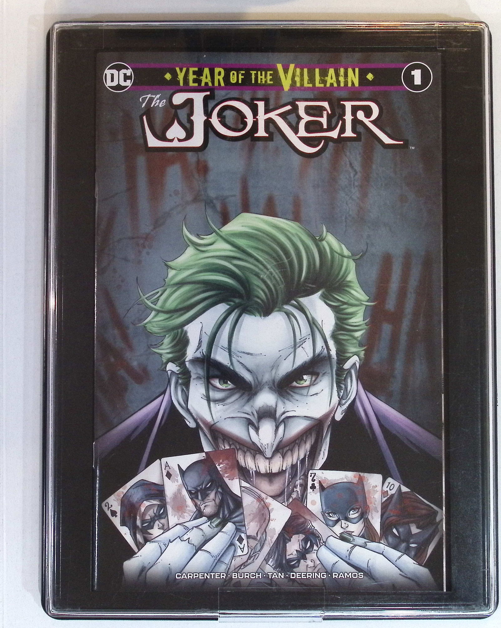 The Year of the Villain The Joker Ryan Kincaid Variant Cover, DC Vintage Comic Book: Oct 2019 #1 In (1 of 5)