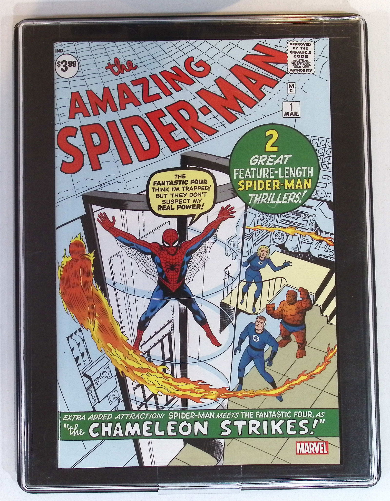 The Amazing Spider-Man Facsimile Edition: Marvel Vintage Comic Book:Dec 2022 #1, Contains Material (1 of 5)