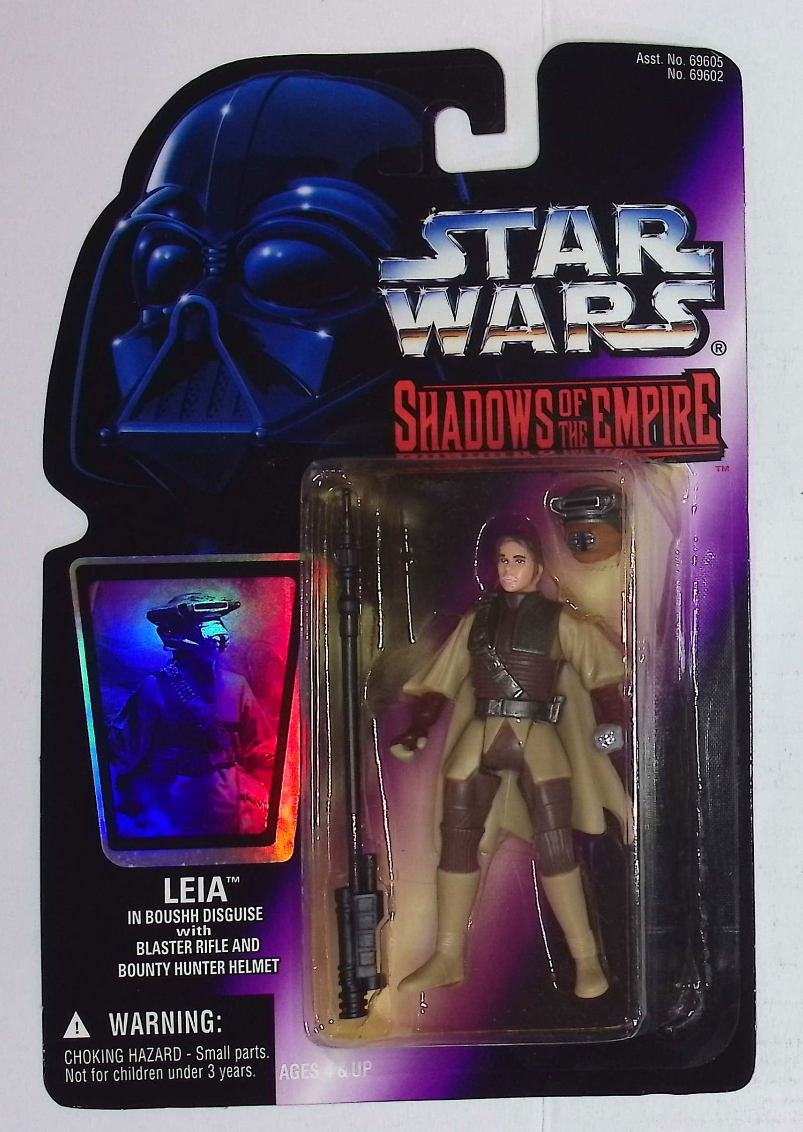 Star Wars Toy & Collector Figure Princess Leia in Boushh Disguise, 1996 Hasbro Kenner Shadows of the (1 of 2)