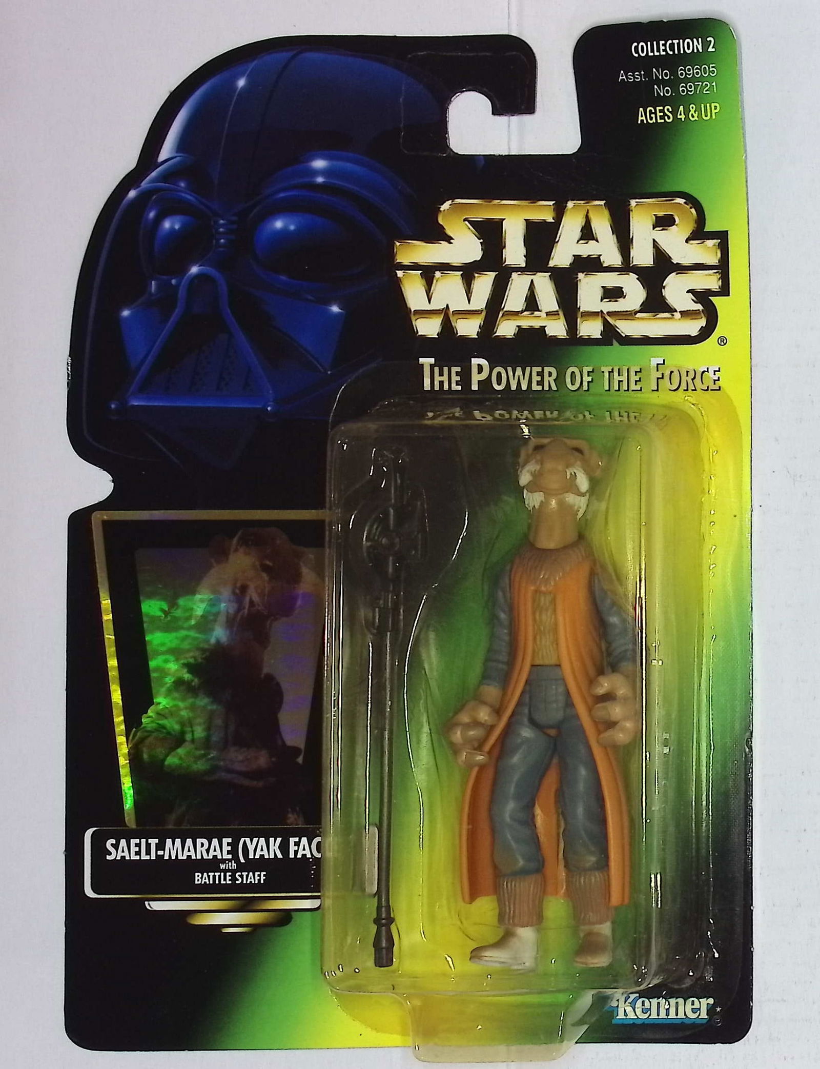 Star Wars Toy & Collector Figure Saelt-Marae (Yak Face), 1997 Hasbro Kenner The Power of the Force (1 of 2)