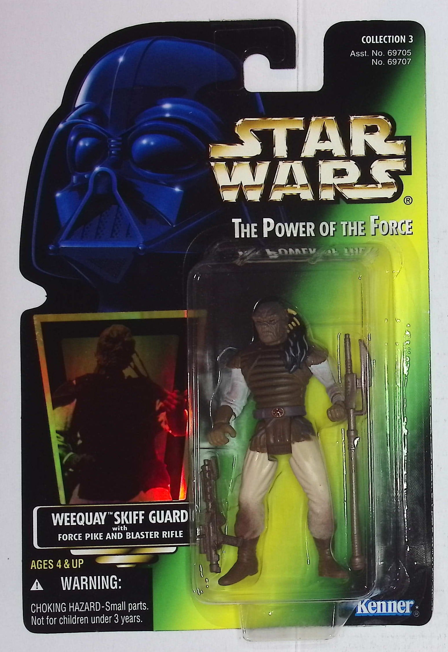 Star Wars Toy & Collector Figure Weequay Skiff Guard, 1996 Hasbro Kenner The Power of the Force (1 of 2)
