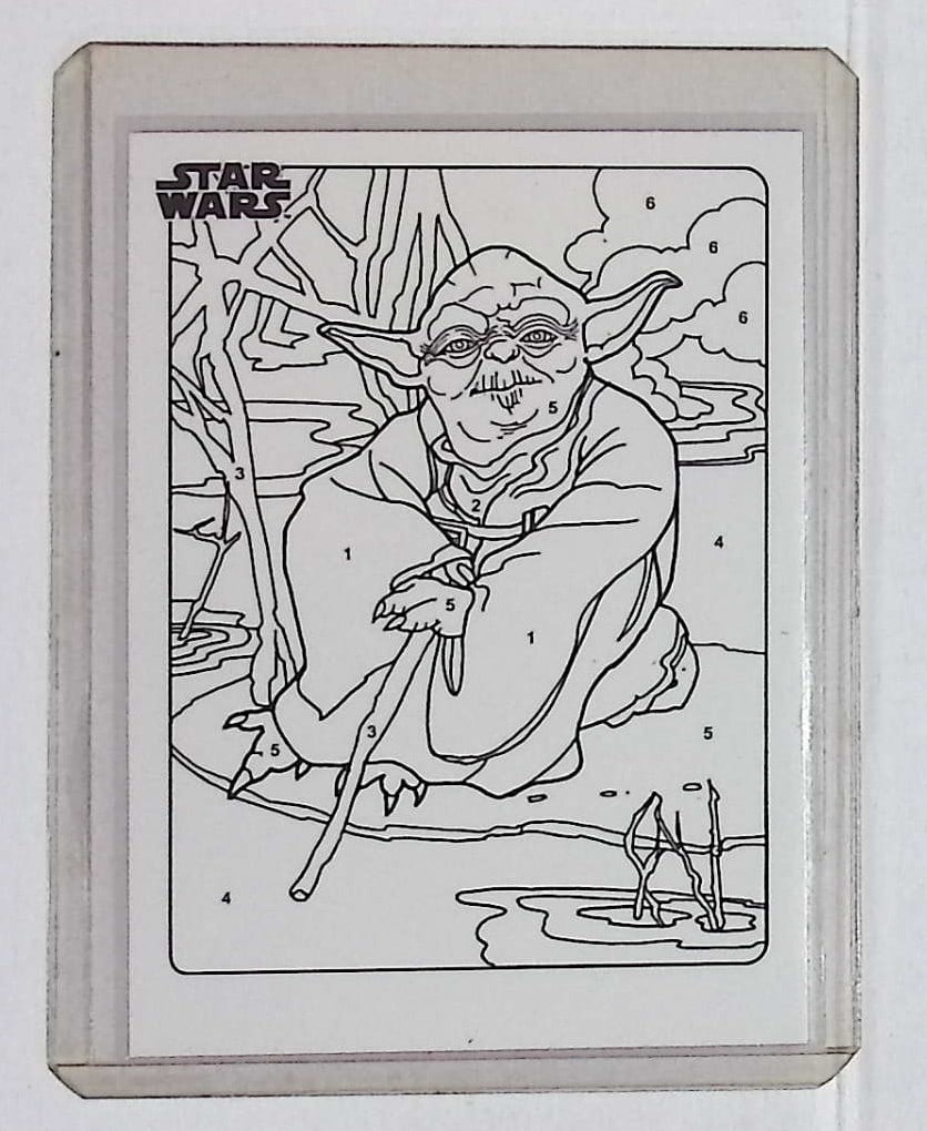 Yoda By the Numbers Card: 2025 Topps Chrome Star Wars #CP-24, See Photos (1 of 2)