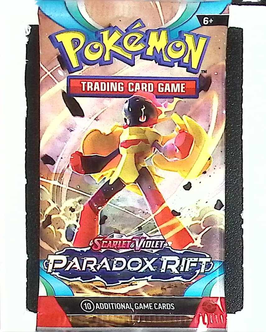 2023 Pokemon Scarlet & Violet Paradox Rift 10 Card TCG Booster Pack, Charizard, Pikachu, Holo: Pokemon Trading Card Game Cards, Charizard, Pikachu, Mewto, EX, Referse Holo, Holo Rare Cards, Secret Rare Cards, Full Art Cards, Evee, 3 Stars Ultra Rare Cards, Double Rare, Illustration Rare, Specia