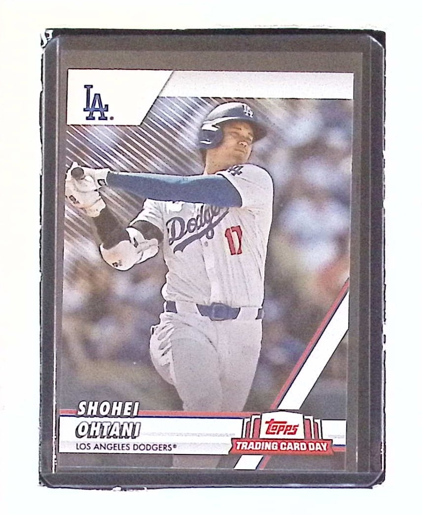 Shohei Ohtani National Trading Card Day 2024 Topps #NTCD-GWP2: Topps Baseball MLB Trading & Sports Cards, Sports Cards for Sale Near Me, World Series & Hall of Fame Players Memorabilia, Refractors, X-Fractors, Numbered, SP, SSP, Valuable Auction Memorabilia Lots