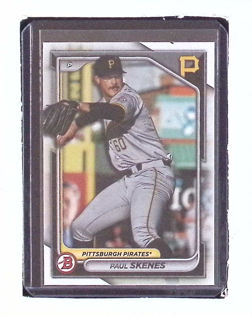 Paul Skenes 2024 Bowman Prospects #BP-125 Pittsburgh Pirates Cy Young: Topps Series 1 Baseball MLB Trading & Sports Cards, Sports Cards for Sale Near Me, Auction Baseball Lots for Sale on Line, World Series & Hall of Fame Players