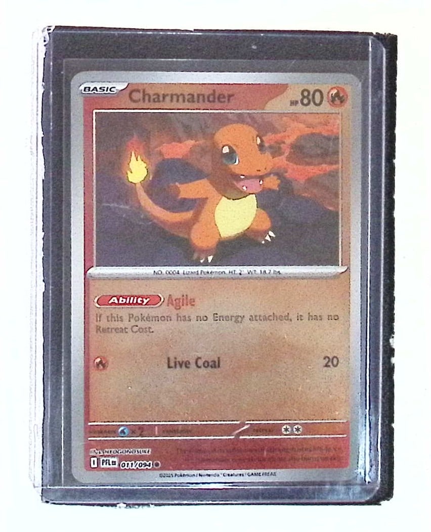 Charmander Reverse Holo Card #11/94 Pokemon Phantasmal Flames (1 of 2)