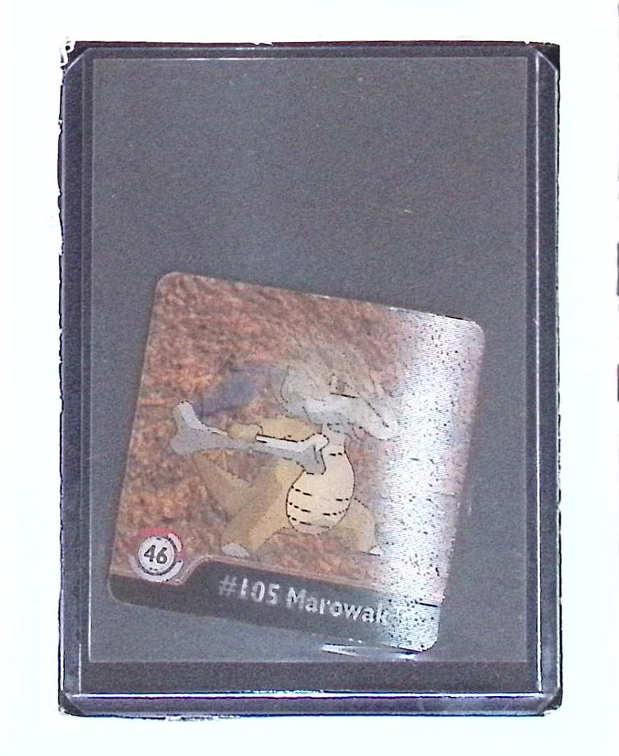 Cubone/Marowak #104/#105 1999 Pokemon Artbox Action Flips Series One: Pokemon Trading Card Game Cards, Charizard, Pikachu, Mewtwo, Reverse Holo, Holo Rare, Secret Rare Cards, Full Art Cards, Eevee, Ultra Rare Card, Illustration Rare, Special Illustration Rare SIR