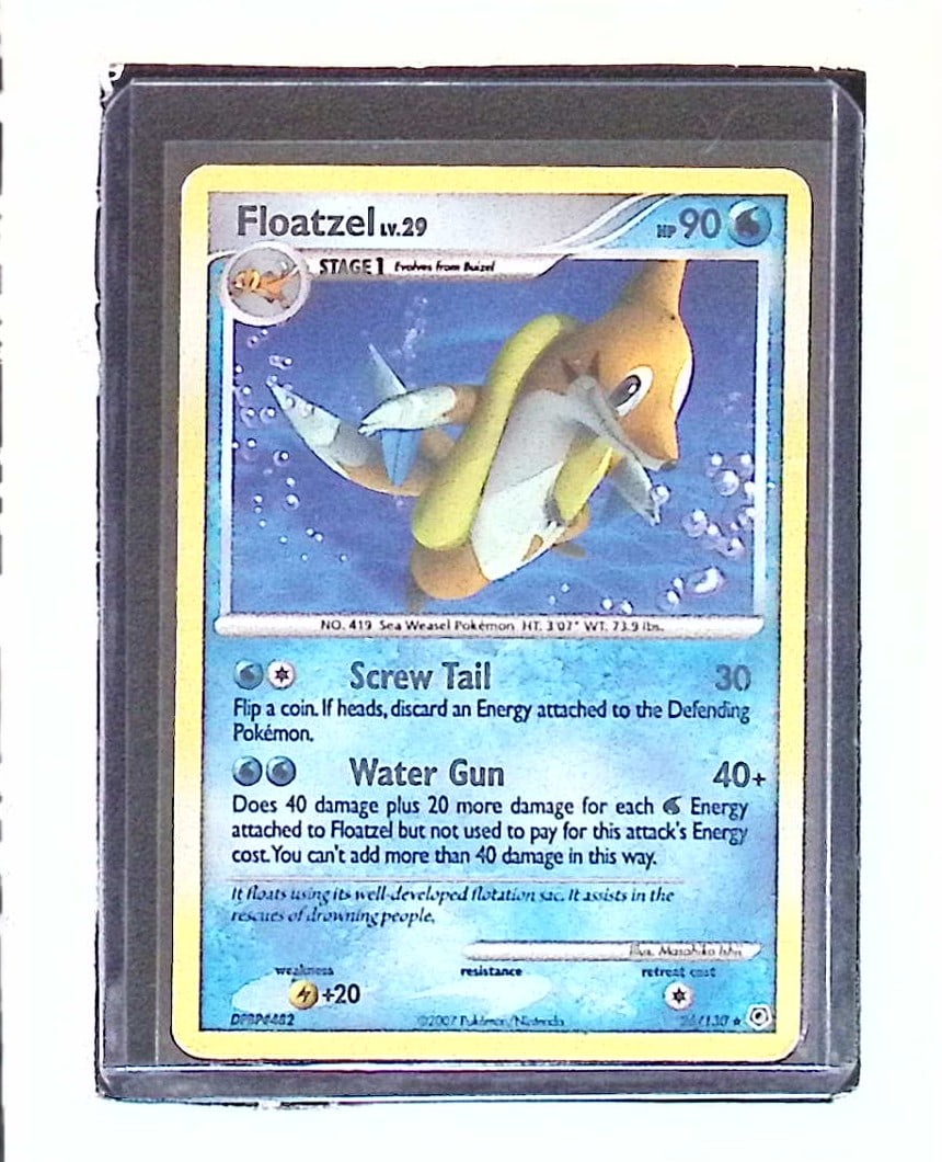 Floatzel Card #26/130 2006 Pokemon Diamond & Pearl (1 of 2)