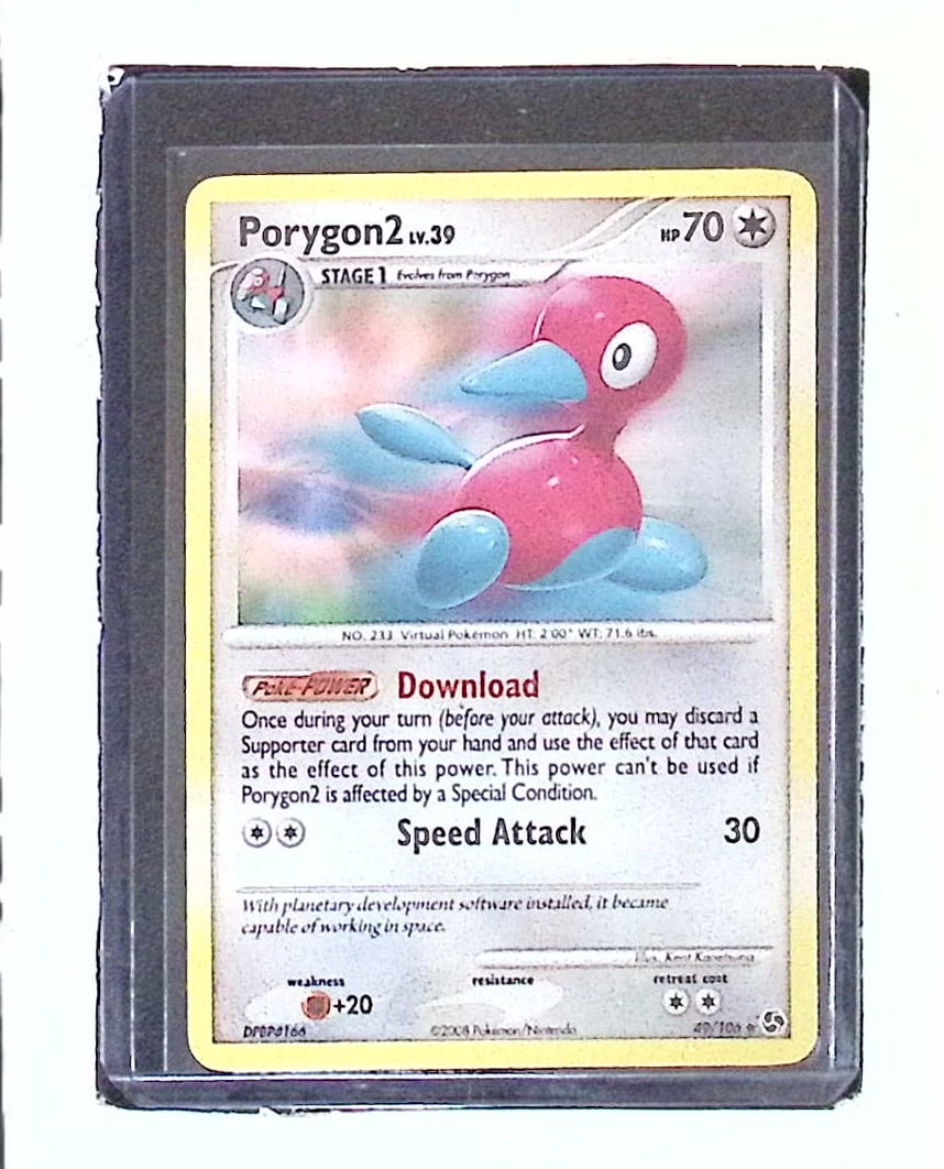 Porygon2 Card #49/106 2008 Pokemon Great Encounters: Pokemon Trading Card Game Cards, Charizard, Pikachu, Mewtwo, Reverse Holo, Holo Rare, Secret Rare Cards, Full Art Cards, Eevee, Ultra Rare Card, Illustration Rare, Special Illustration Rare SIR