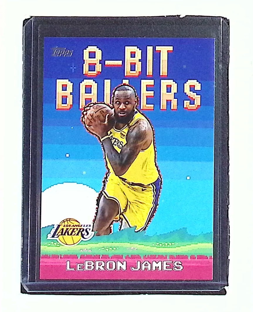 LeBron James 8-Bit Ballers 2025 Topps #8B-19 (1 of 2)