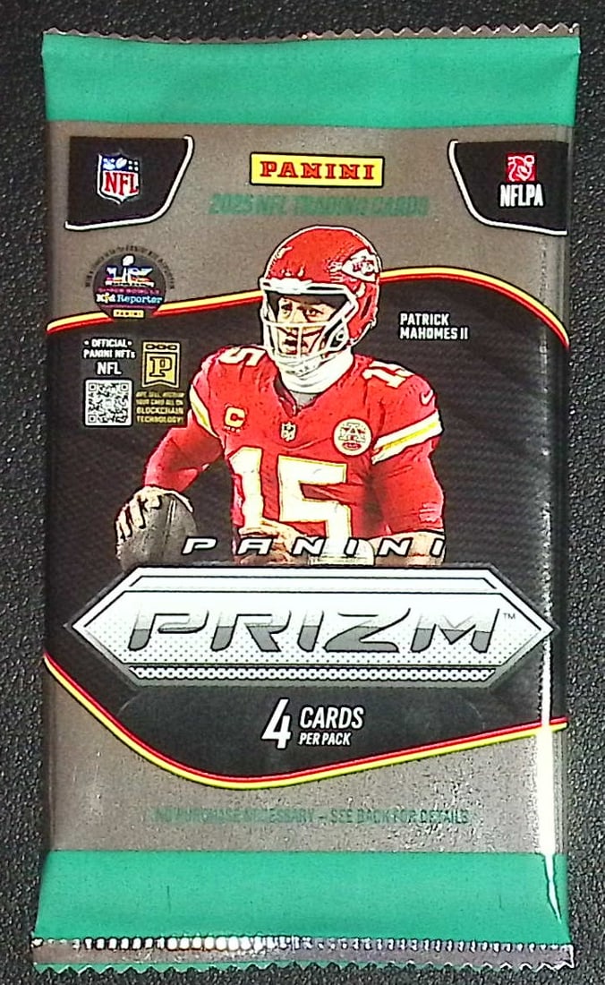2025 Panini Prizm Football BLASTER BOX PACK - Rookies: Jaxson Dart, Shedeur Sanders, Cam Skatteboo (1 of 1)