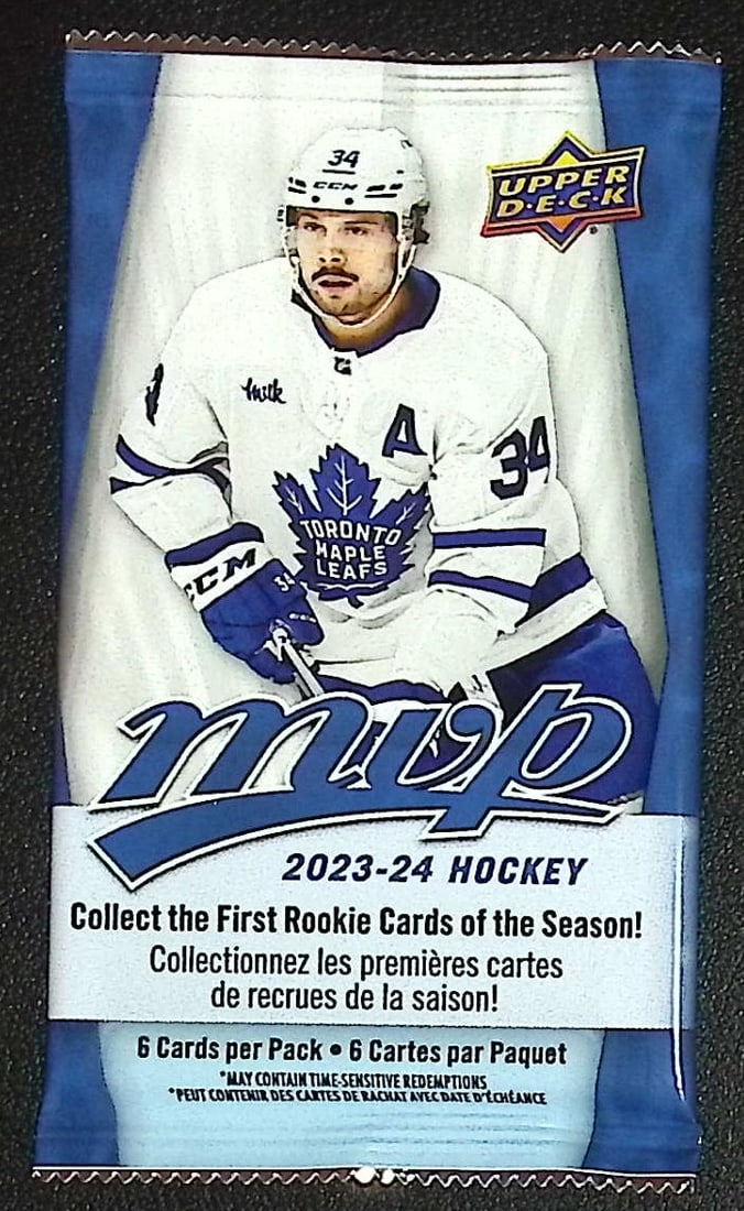 2023-24 Upper Deck MVP Hockey Card Retail Box Pack - Collect all 50 SP Star & Rookie SP Cards: Upper Deck Hockey NHL Trading & Sports Cards, Sports Cards for Sale Near Mr, Auction Memorabilia Lots For Sale on Line, Base Retro Variation Cards NHL Trading Cards Stanley Cup Connor McDavid Alex Ove