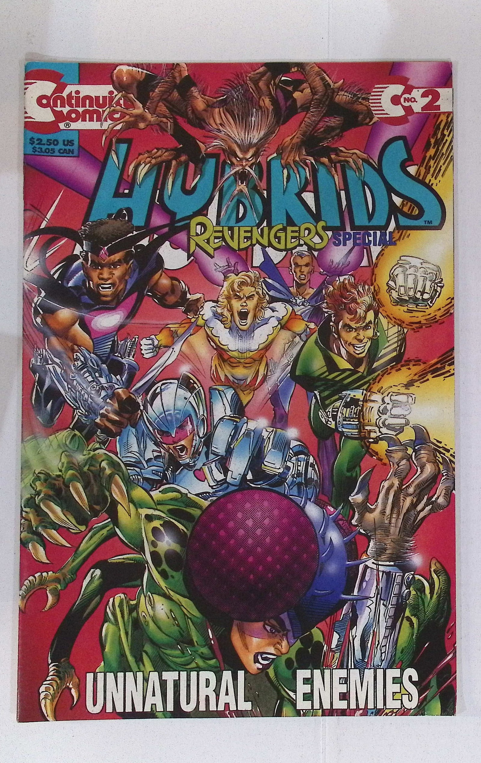 Hybrids Revengers Special Continuity Vintage Comic Book: July 1993 #2 See Photos: All Comic Books come Bagged, Boarded, Shipping is a little more than baseball cards due to the cost of supplies, Super Heroes Collectibles, Auction Magazine Lots for Sale on Line, Valuable Comic Book 