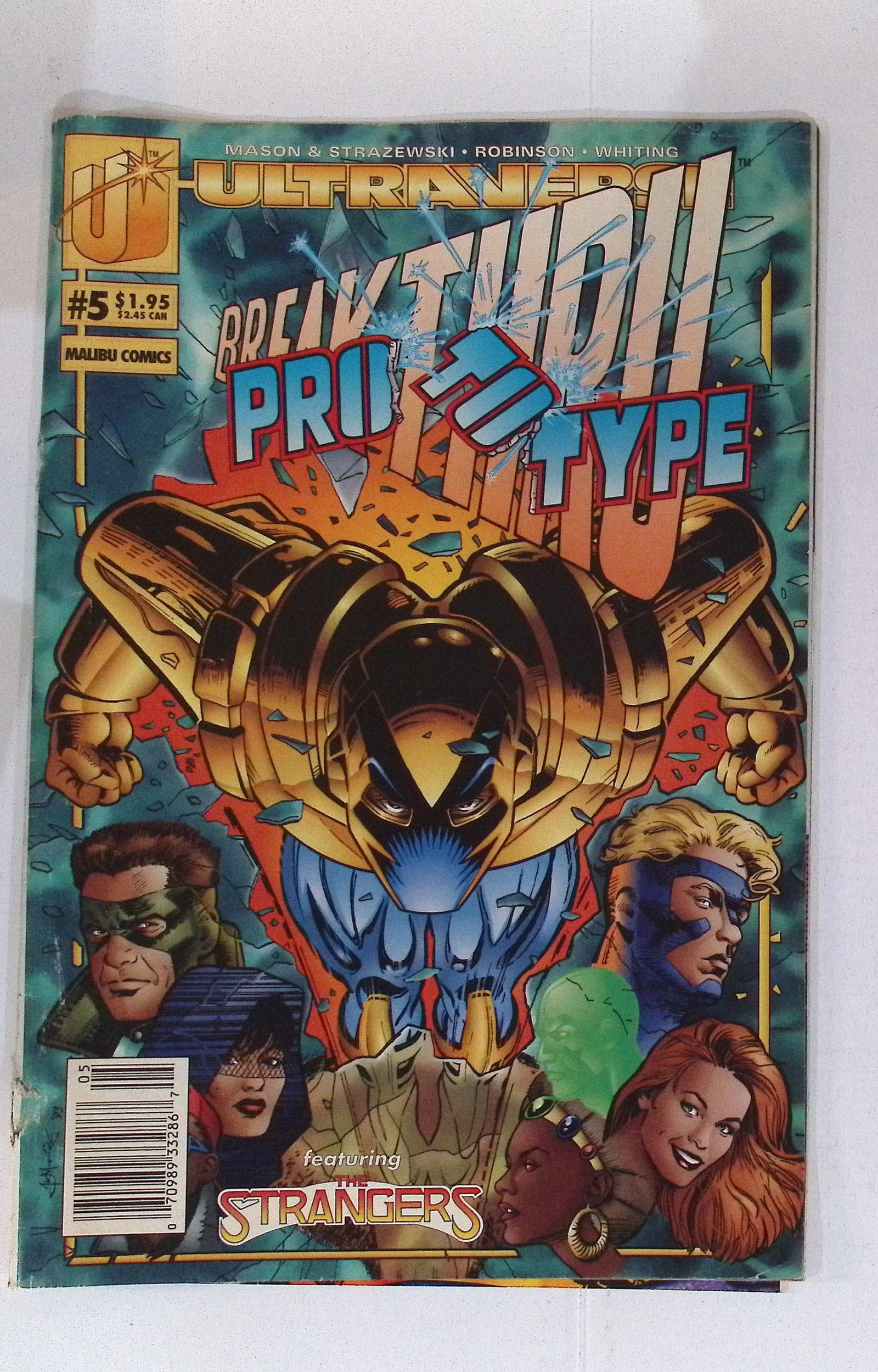 Ultraverse Breakthru Prototype Malibu Comics Vintage Comic Book: Dec 1993 #5 See Photos: All Comic Books come Bagged, Boarded, Shipping is a little more than baseball cards due to the cost of supplies, Super Heroes Collectibles, Auction Magazine Lots for Sale on Line, Valuable Comic Book