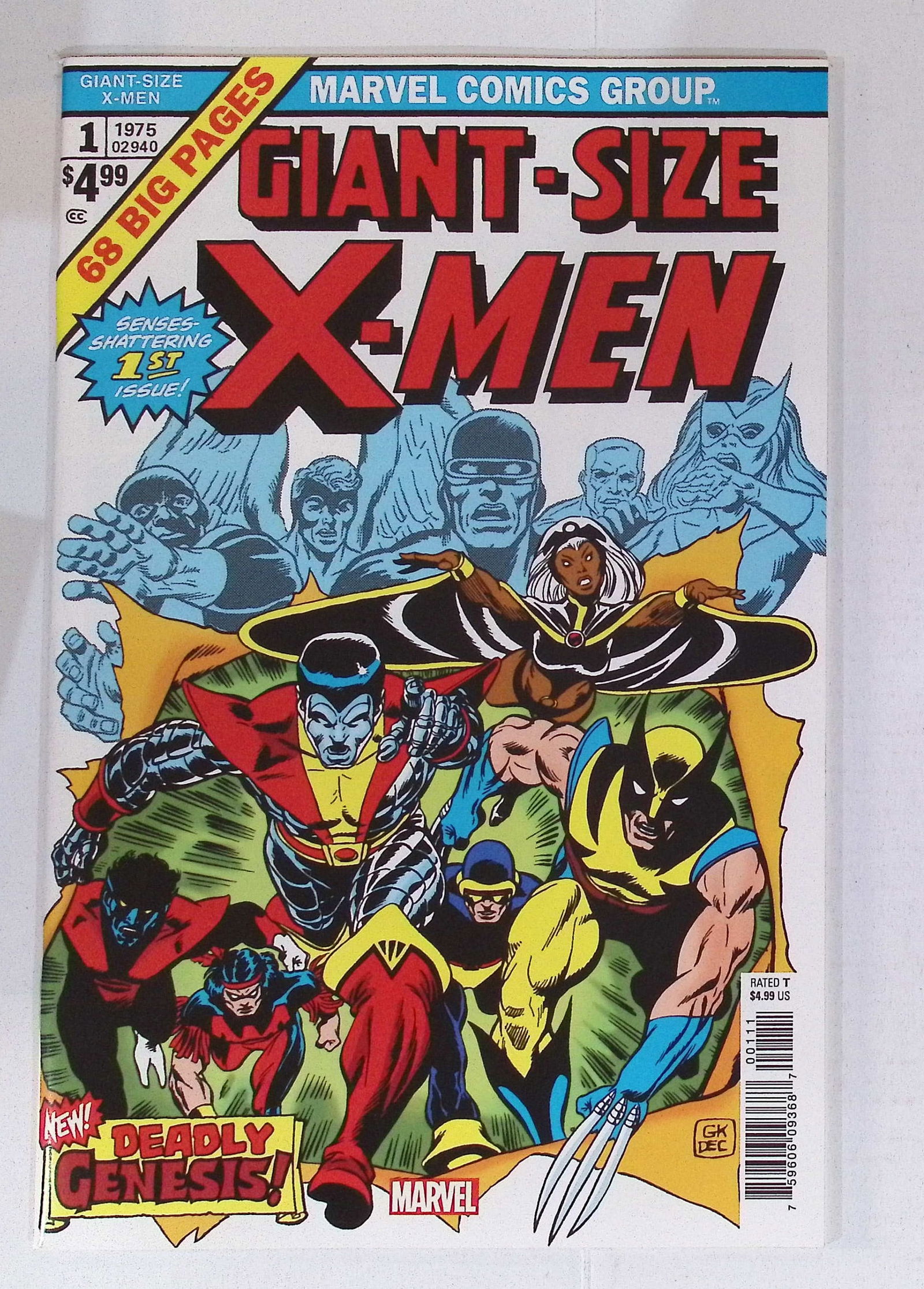 Giant - Size X-Men Facsimile Edition Marvel Comic Book: Sept 2019 #1 See Photos (1 of 4)