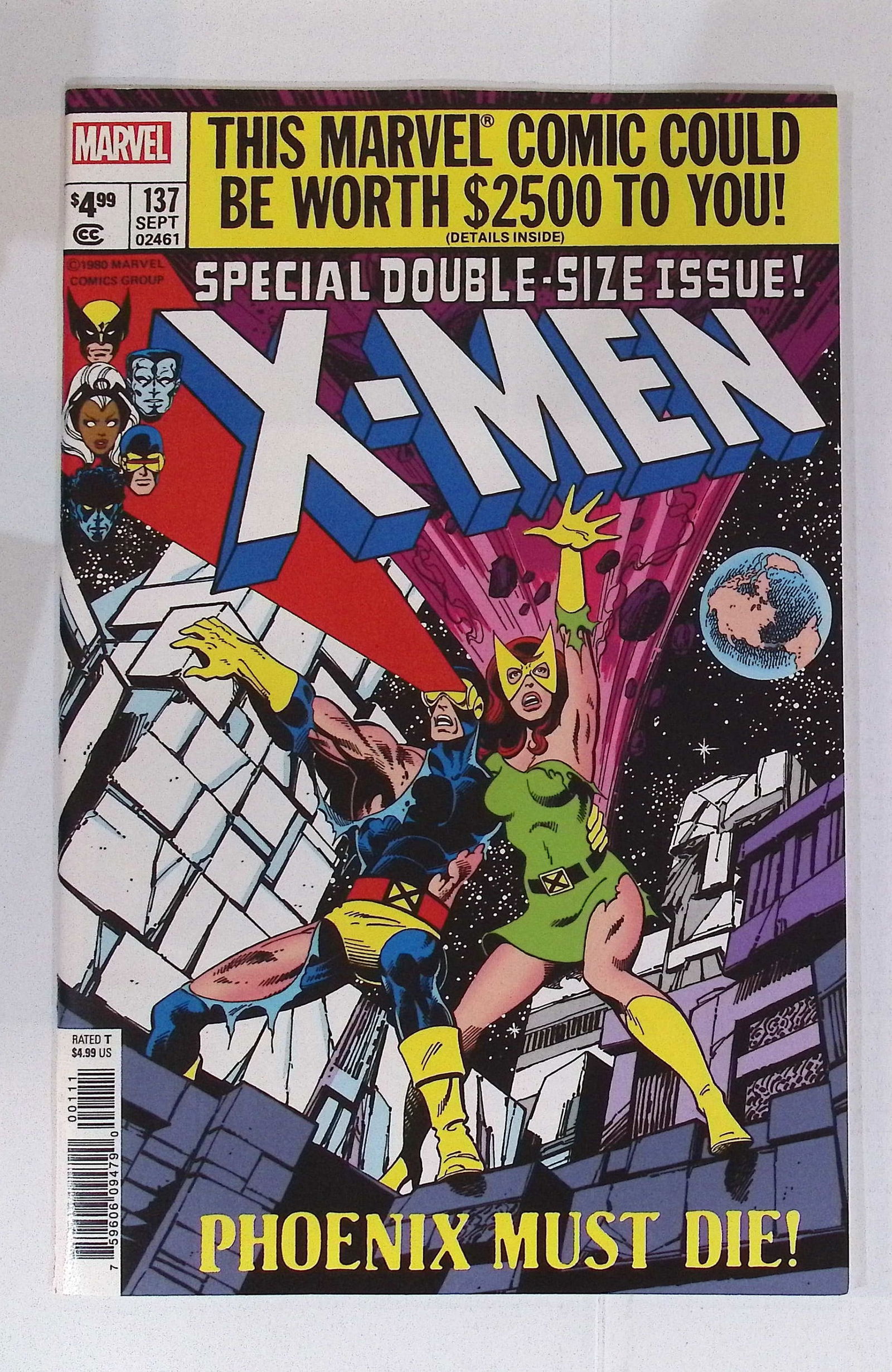 X-Men Special Double-Size Issue Facsimile Edition Marvel Comic Book: Sept 2019#137 See Photos (1 of 4)