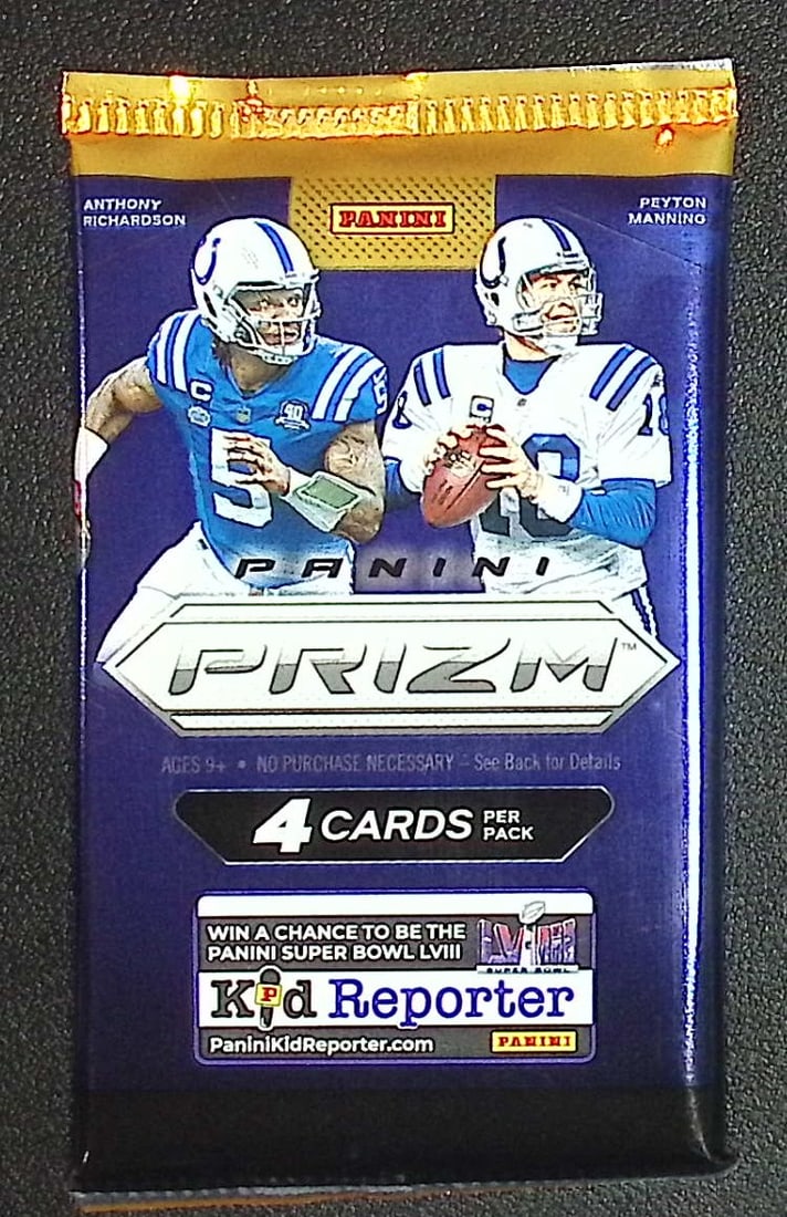 2023-24 Panini Prizm Football BLASTER BOX PACK - RC's: C.J. Stroud, Bijan Robinson, Sam LaPorta: Panini Rookie Football NFL Trading & Sports Cards, Rookie Cards in This Set are C.J. Stroud, Bijan Robinson, Sam LaPorta, Jordan Addison, Football & Sports Cards for Sale Near Me, Silver, Wave, Autogr