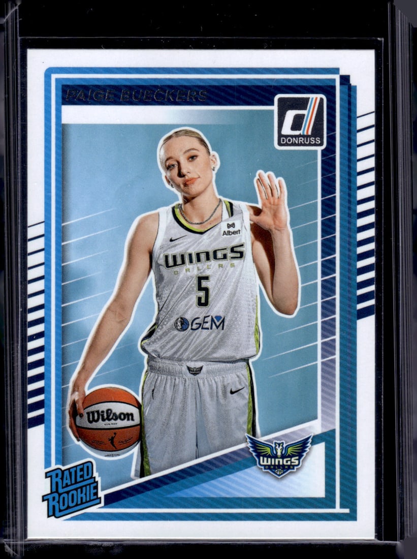 Paige Bueckers Rookie Card 2025 Donruss WNBA #86 Dallas Wings: Donruss Basketball NBA Sports & Trading Cards, SP, SSP, NBA Championship & Hall of Fame Player Cards, Valuable Auction Memorabilia Lots Sold On Line, Sports Cards for Sale Near Me
