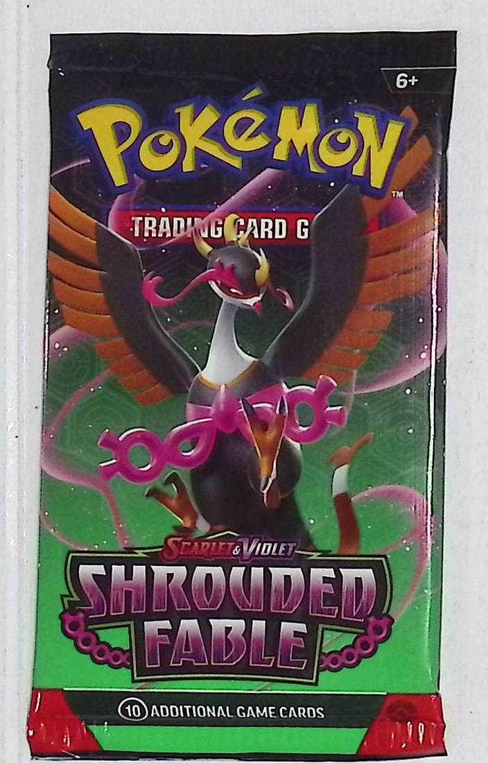 2025 Pokemon Scarlet & Violet Shrouded Fable 10 Card Booster Pack Charizard: Pokemon Trading Card Game Cards, Charizard, Pikachu, Mewto, EX, Referse Holo, Holo Rare Cards, Secret Rare Cards, Full Art Cards, Evee, 3 Stars Ultra Rare Cards, Double Rare, Illustration Rare, Specia