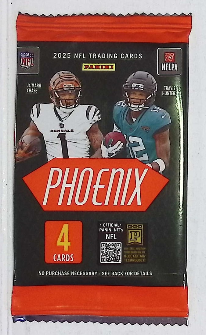 2025 Panini Phoenix Football Cards BLASTER Box Pack, Jaxson Dart, Travis Hunter, Emeka Egbuka (1 of 1)