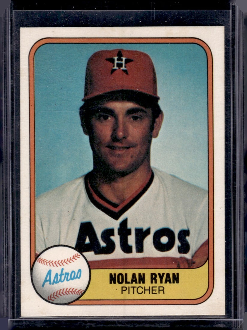 Nolan Ryan 1981 Fleer #57 Houston Astros (1 of 2)