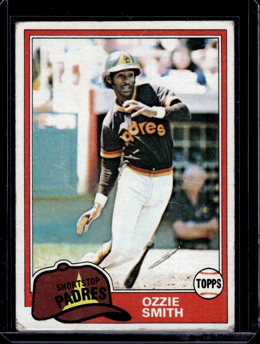 Ozzie Smith 1981 Topps #254 San Diego Padres (1 of 2)
