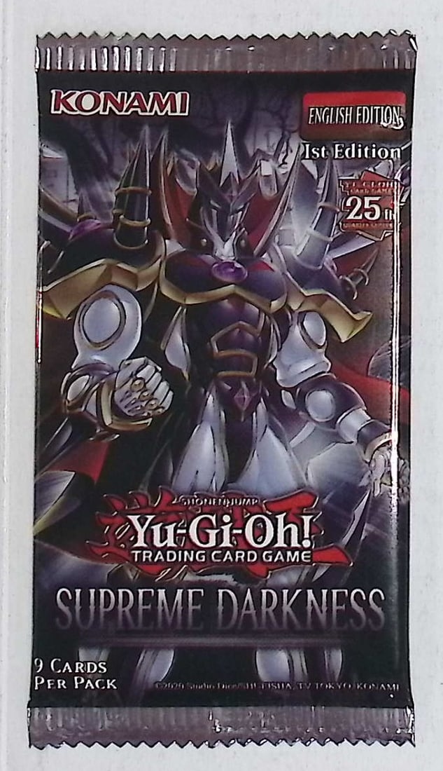 2020 Konami Yu-Gi-Oh! Supreme Darkness - English 1st Edition - 25th Anniversary (1 of 1)