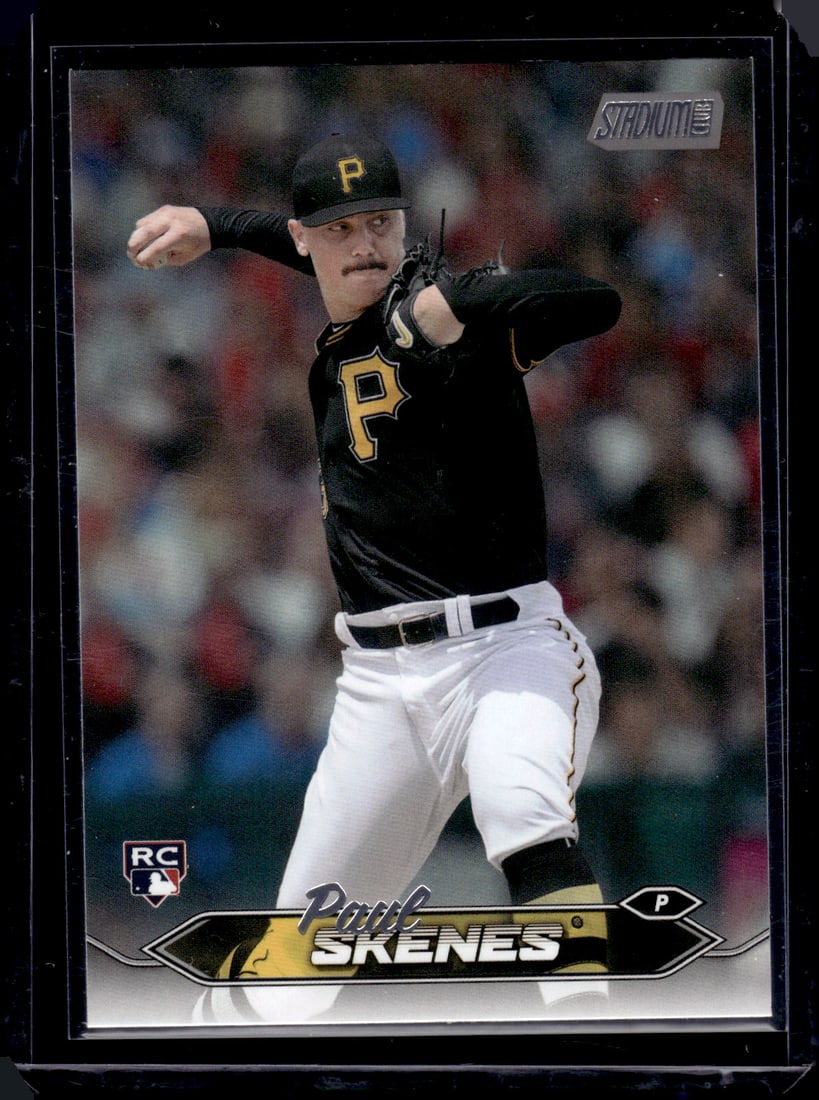 Paul Skenes Rookie Card 2024 Topps Stadium Club #237 Pittsburgh Pirates: Topps Baseball MLB Trading & Sports Cards, Sports Cards for Sale Near Me, World Series & Hall of Fame Players Memorabilia, Refractors, X-Fractors, Numbered, SP, SSP, Valuable Auction Memorabilia Lots 