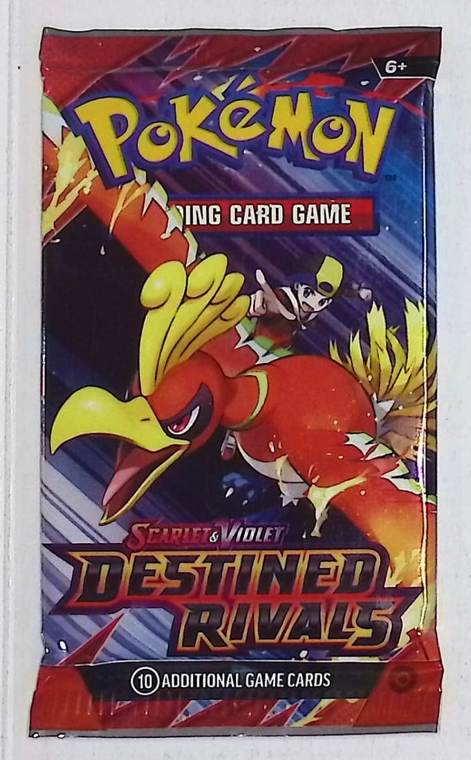 2024 Pokemon Scarlet & Violet Destined Rivals 10 Card Booster Pack Charizard: Pokemon Trading Card Game Cards, Charizard, Pikachu, Mewto, EX, Referse Holo, Holo Rare Cards, Secret Rare Cards, Full Art Cards, Evee, 3 Stars Ultra Rare Cards, Double Rare, Illustration Rare, Specia