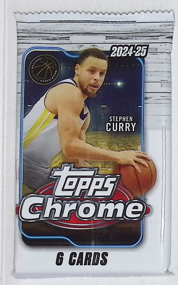 2024 Topps Chrome Basketball Cards MEGA BOX PACK (1 of 1)