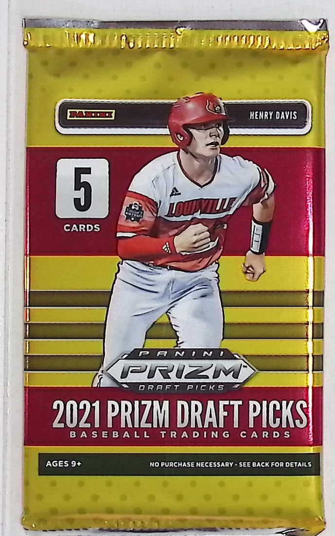 2021 Panini Prizm Draft Picks Baseball BLASTER BOX PACK MLB Trading Cards (1 of 1)
