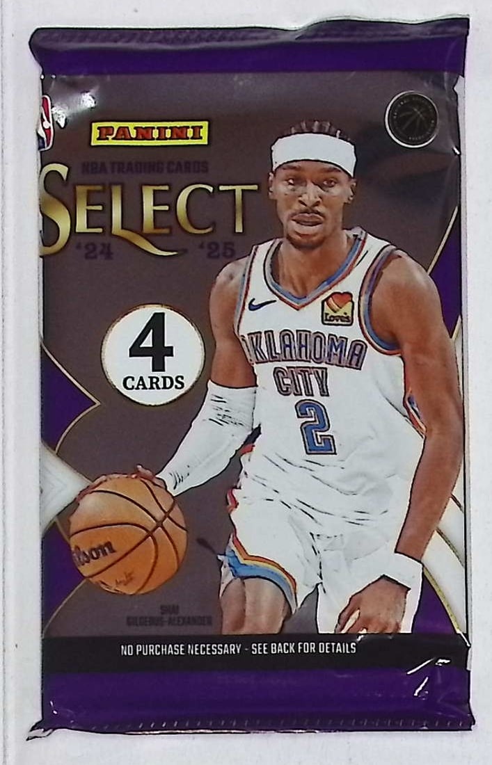 2024-25 Panini Select Basketball Card BLASTER BOX PACK (1 of 1)