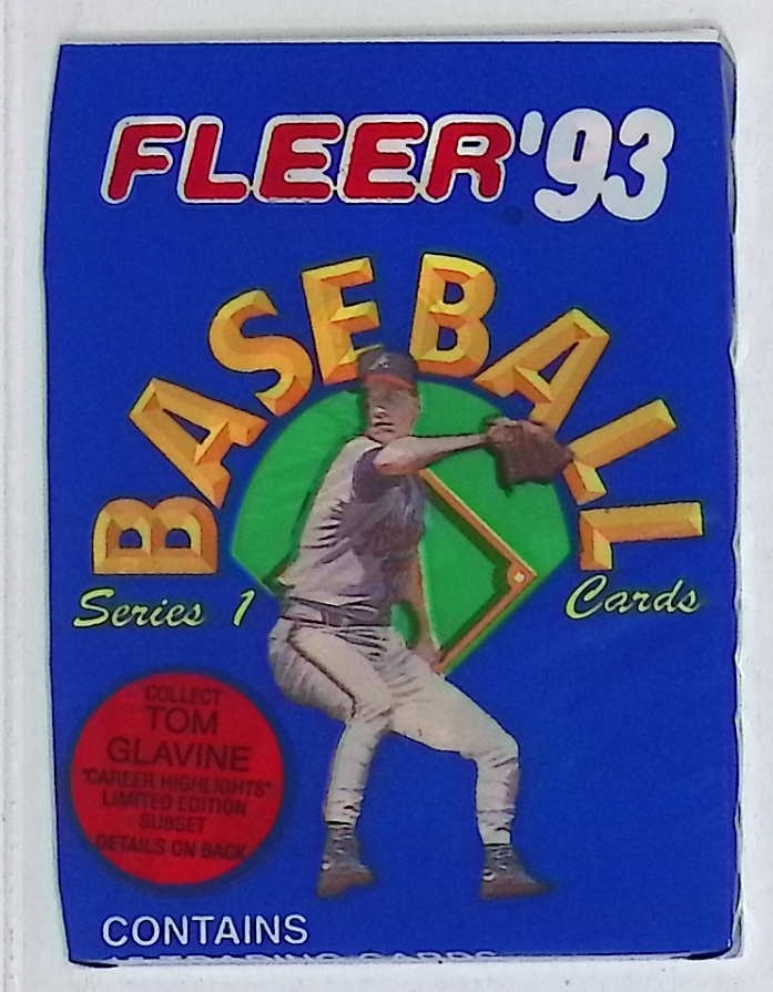 1993 Fleer Series 1 Baseball Vintage Baseball Card Retail Box Pack, MLB Trading Cards: Fleer Vintage Baseball MLB Trading & Sports Cards, World Series & Hall of Fame Players, Old Sports Cards for Sale Near Me, Valuable Auction Memorabilia Lots For Sale On Line, Tony Gwynn, Rickey Hender