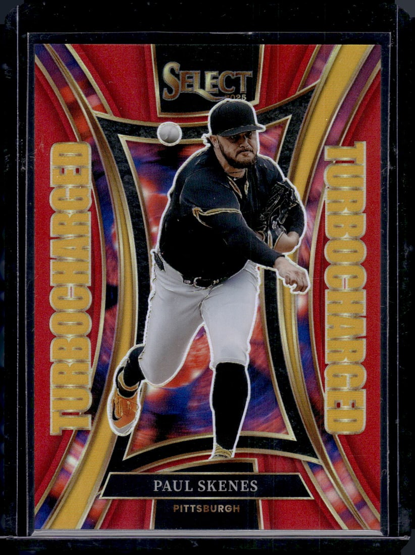 Paul Skenes Turbocharged Red 30/99 Jersey Match 2025 Select #20 Pittsburgh Pirates: Panini Baseball MLB Trading & Sports Cards, Sports Cards for Sale Near Me, Prizm, Mosaic, Select, SP, SSP, Auction Memorabilia Lots for Sale On Line, World Series & Hall of Fame Players