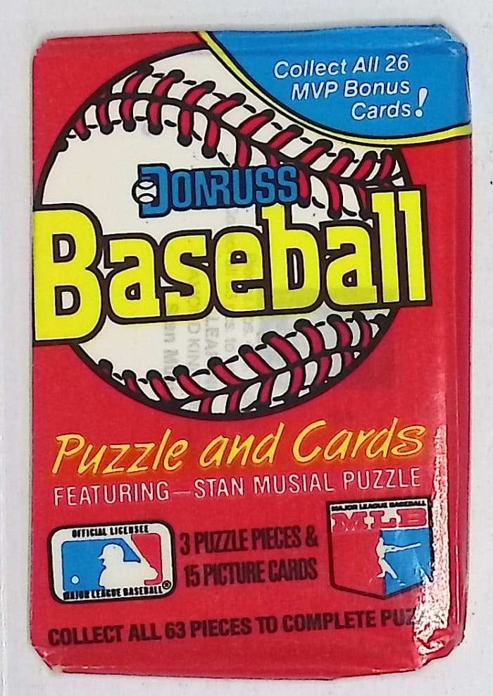 1988 Donruss Vintage Baseball Card Factory Sealed Retail Box Wax Pack, Sports Card (1 of 1)