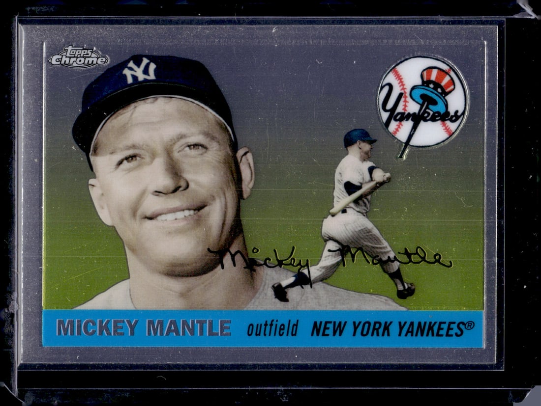 Mickey Mantle 2008 Topps Chrome Mickey Mantle Story #MMSC51 Yankees (1 of 2)