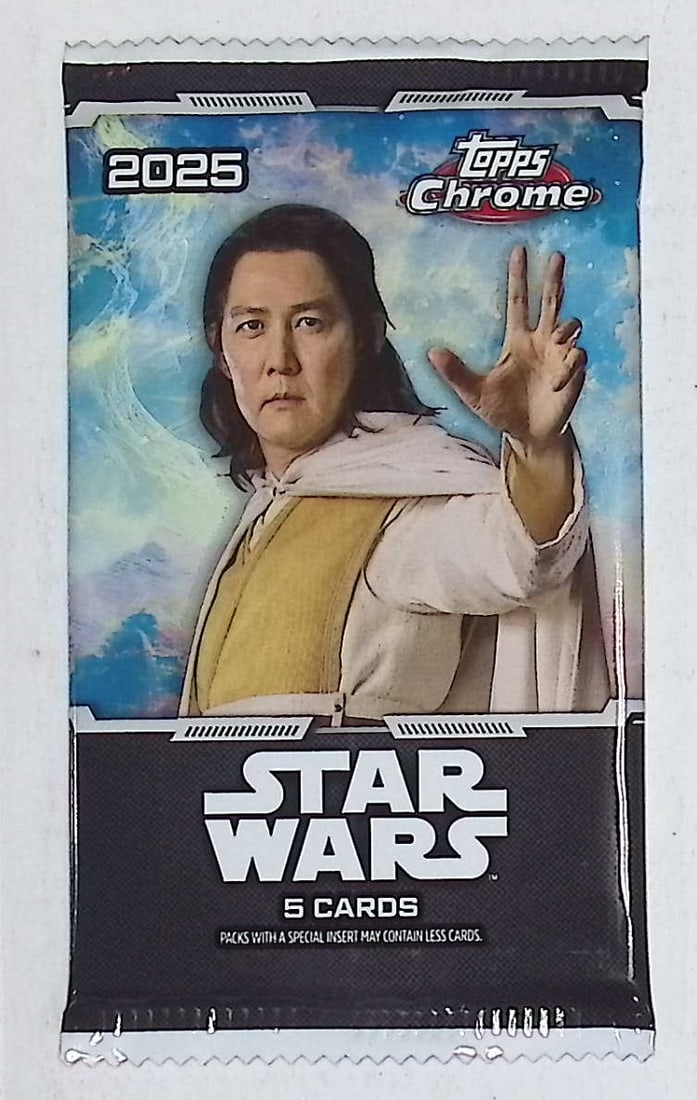 2025 Star Wars Topps Chrome Super Box Pack (1 of 1)