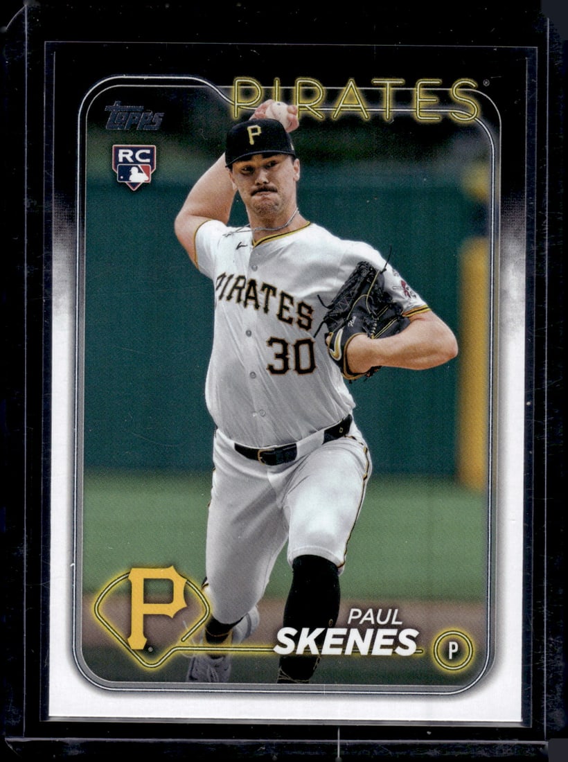 Paul Skenes Rookie Card 2024 Topps Update #US100 Pittsburgh Pirates (1 of 2)