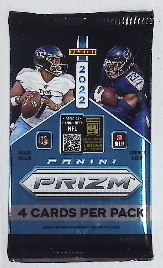 2022 Panini Prizm Football Card BLASTER BOX PACK Sports Card Rookie NFL Trading Cards (1 of 1)