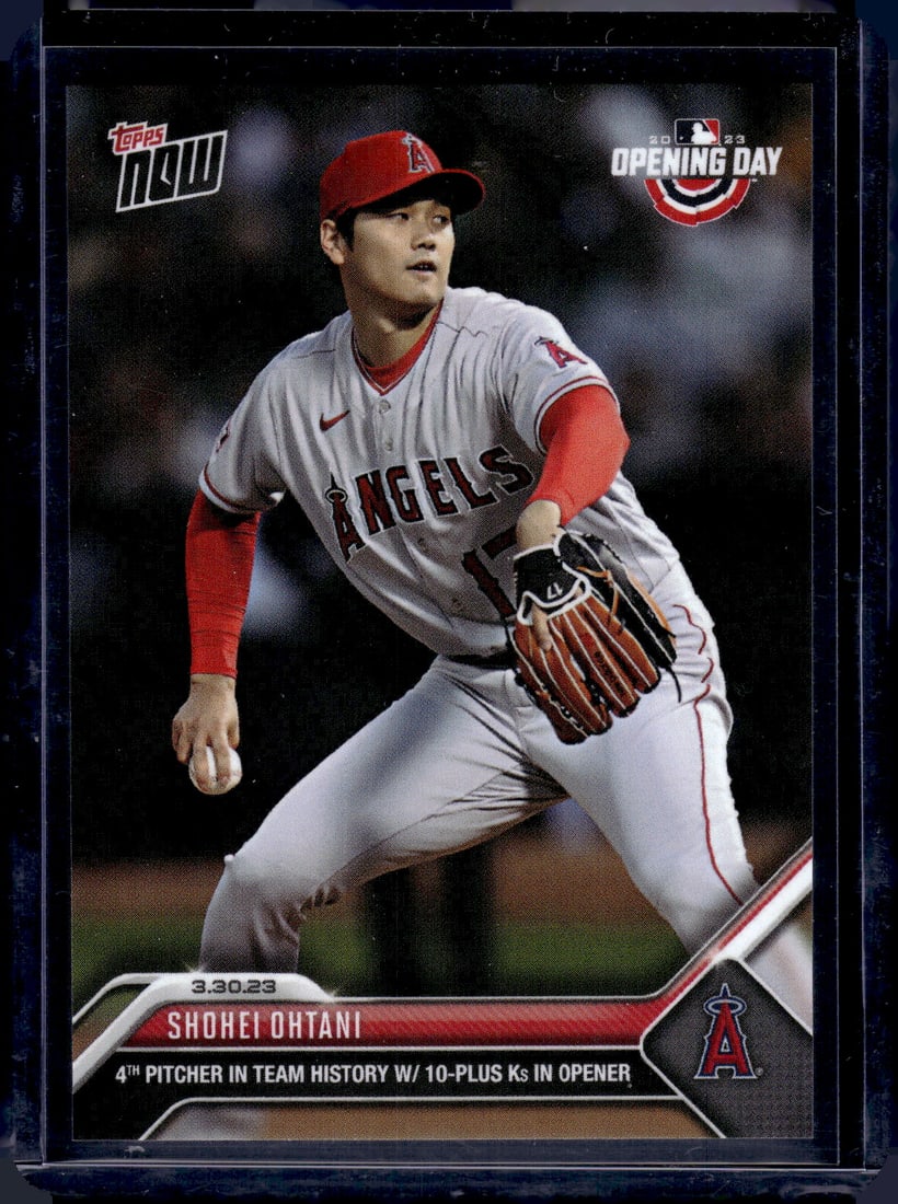 Shohei Ohtani 2023 Topps Now #11 Angels, Dodgers (1 of 2)