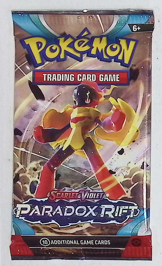 2023 Pokemon Scarlet & Violet Paradox Rift 10 Card TCG Booster Pack, Charizard, Pikachu, Holo: Pokemon Trading Card Game Cards, Charizard, Pikachu, Mewto, EX, Referse Holo, Holo Rare Cards, Secret Rare Cards, Full Art Cards, Evee, 3 Stars Ultra Rare Cards, Double Rare, Illustration Rare, Specia