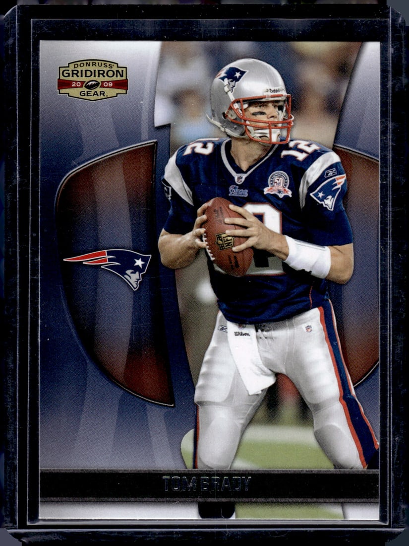 Tom Brady 2009 Donruss Gridirion Gear #91 New England Patriots (1 of 2)