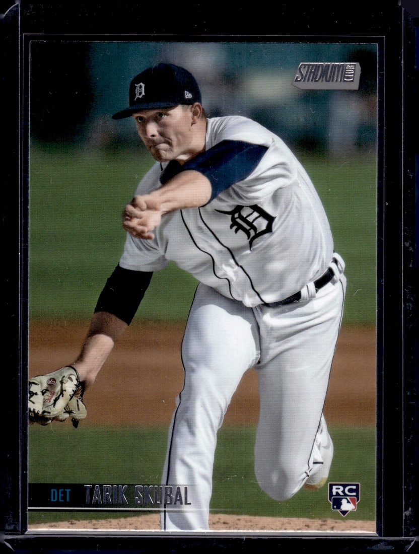 Tarik Skubal Rookie Card 2021 Topps Stadium Club #99 Detroit Tigers: Topps Baseball MLB Trading & Sports Cards, Sports Cards for Sale Near Me, World Series & Hall of Fame Players Memorabilia, Refractors, X-Fractors, Numbered, SP, SSP, Valuable Auction Memorabilia Lots 