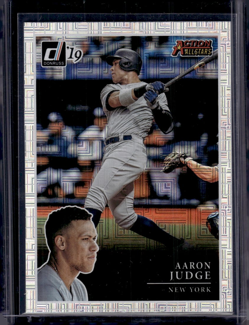 Aaron Judge Vector 2019 Donruss #AA2 New York Yankees: Donruss Baseball MLB Trading & Sports Cards, Sports Cards for Sale Near Me, Prizm, Mosaic, Select, SP, SSP, Auction Memorabilia Lots for Sale On Line, World Series & Hall of Fame Players, Diamond